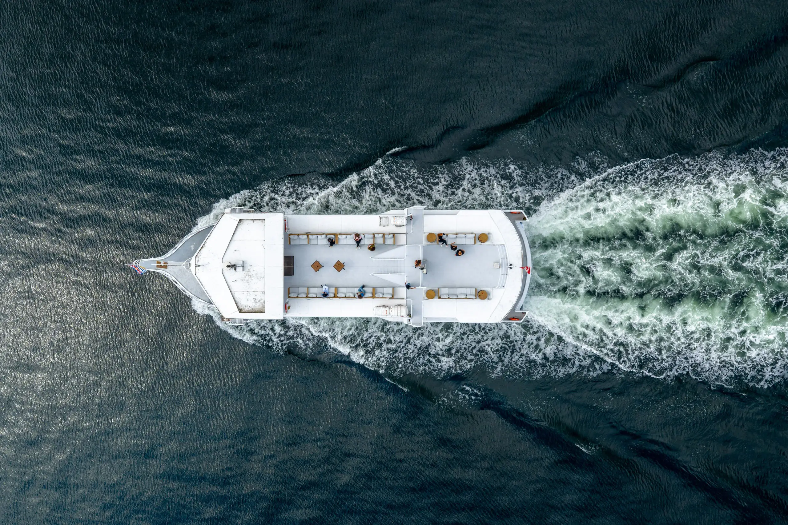 Brunch cruise on Vancouver harbour